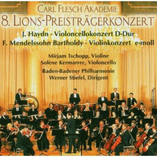 the album cover for Baden-Badener Philharmonie - 8 Lions-Preistagerkonzert