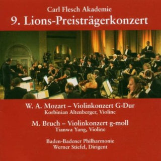 the album cover for Baden-Badener Philharmonie - 9 Lions Preistraegerkonzert