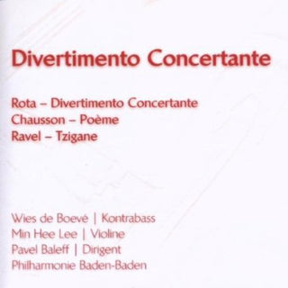 the album cover for Philharmonie Baden-Baden - Divertimento Concertante