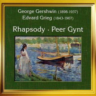the album cover for Symphonic Festival Orchestra - Rhapsody in Blue / Peer Gynt