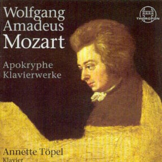 the album cover for Annette Töpel - Apocryphal Piano Works