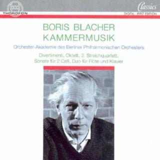 the album cover for Orchester-Akademie des Berliner Philharmonischen Orchesters - Divertimenti / String Quartet No 2 / Octet