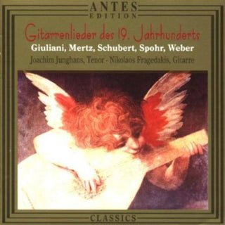 the album cover for Joachim Junghans - Guitar Songs Ad 19 Jahrh