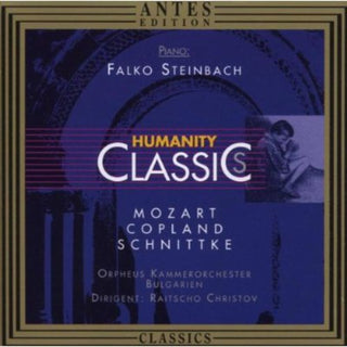 the album cover for Orpheus Kammerensemble Bulgarien - Piano Concerto / Appalachian Spring / Cto Grosso