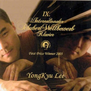 the album cover for YongKyu Lee - Internationaler Schubert-Wettbewerb F Klavier 2003
