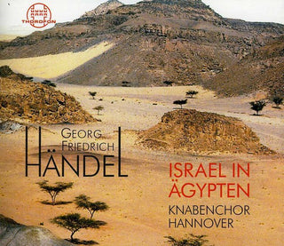the album cover for Knabenchor Hannover - Israel in Egypt