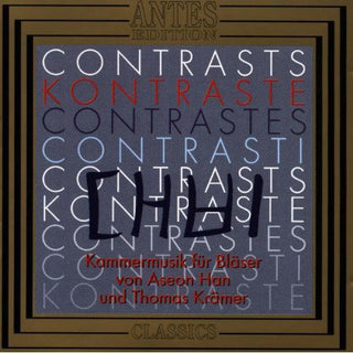 the album cover for JÃ¼rgen Gode - Kontraste Chamber Music for Woodwinds