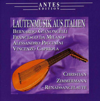 the album cover for Christian Zimmermann - Lautenmusik Aus Italien