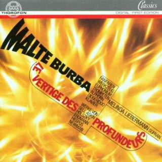 the album cover for Malte Burba - Performing Music for Trumpet Alphorn Didgeridoo