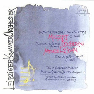 the album cover for Leipziger Kammerorchester - Piano Concertos
