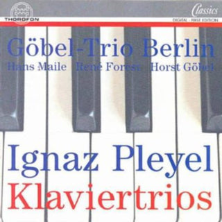 the album cover for Göbel-Trio Berlin - Sonatas for Piano Violin & Cello