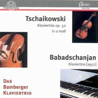 the album cover for Bamberger Klaviertrio - Babadjanyan Piano Trio