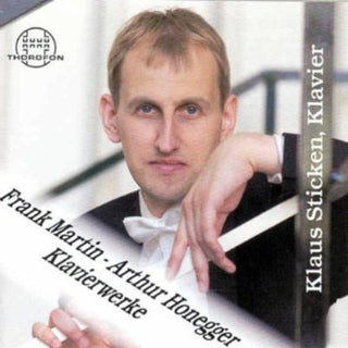 the album cover for Klaus Sticken - Piano Works