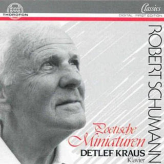 the album cover for Detlef Kraus - Poetische Miniaturen