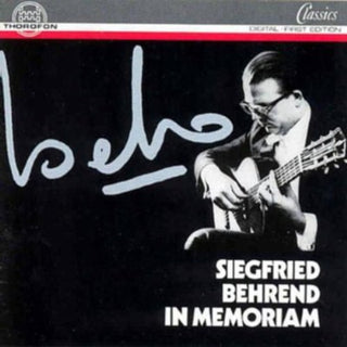 the album cover for Guitar Weekend - Siegfried Behrend in Memoriam