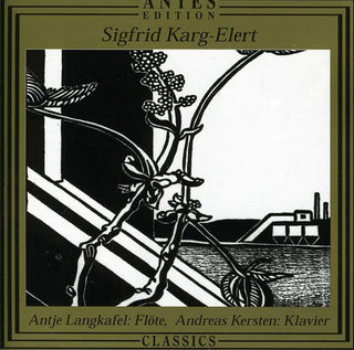 the album cover for Antje Lankafel - Music for Flute & Piano