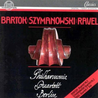 the album cover for Philharmonia Quartett Berlin - String QTS No 2 Op 17 / No 2 / Op 56