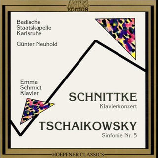 the album cover for Badische Staatskapelle Karlsruhe - Symphony No 5 / Cto PN & String Orchestra