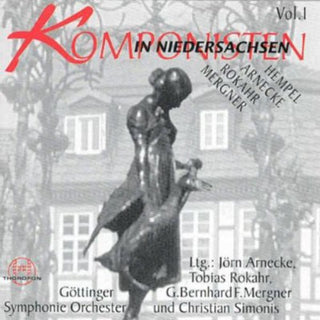 the album cover for GÃ¶ttinger Symphonie Orchester - Composers from Saxony 1 / Various