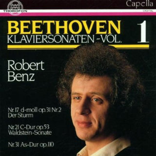 the album cover for Robert Benz - Piano Sonatas 1