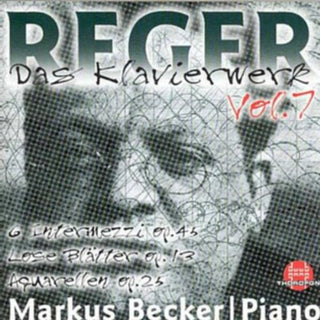 the album cover for Markus Becker - Complete Piano Works 7