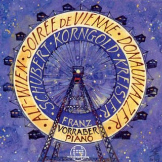 the album cover for Franz Vorraber - Vienna Soiree