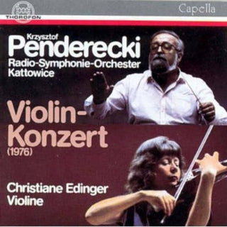the album cover for Christiane Edinger - Violinkonzert