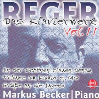 the album cover for Markus Becker - Piano Works 11