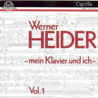 the album cover for Werner Heider - Landscape Score 1