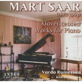 the album cover for Saar / Vardo Rumessen - Works for Piano