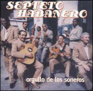 the album cover for Septeto Habanero - Orgullo de los Soneros