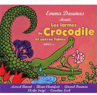 the album cover for Emma Daumas - Larmes de Crocodile