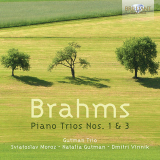 the album cover for Gutman Trio - Piano Trios Nos. 1 & 3