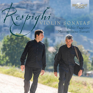 the album cover for Fabio Paggioro - Violin Sonatas
