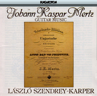 the album cover for Mertz / Szendrey-Laszlo Karper - Guitar Music