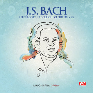 the album cover for J Bach S - Allein Gott in Der Hoh Sei Her