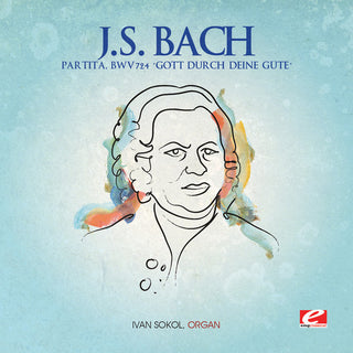 the album cover for J Bach S - Partita BWV 724
