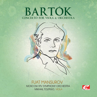 the album cover for Bartok - Concerto for Viola & Orchestra