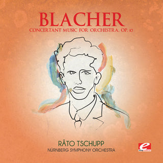 the album cover for Blacher - Concertant Music for Orchestra
