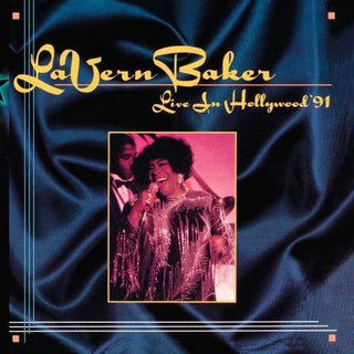 the album cover for La Baker Vern - Live in Hollywood 91
