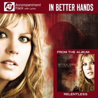 the album cover for Natalie Grant - In Better Hands