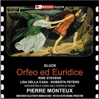 the album cover for Gluck / Stevens / Della Casa / Ropo / Monteux - Orfeo Ed Euridice