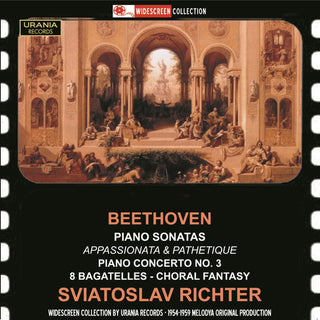 the album cover for Beethoven / Richter / Ussr Orch / Abendroth - WDCR