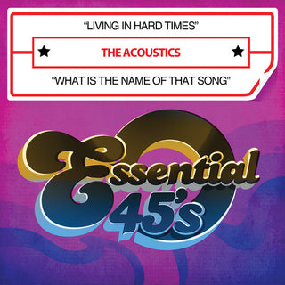 the album cover for Acoustics - Living In Hard Times (Mod)