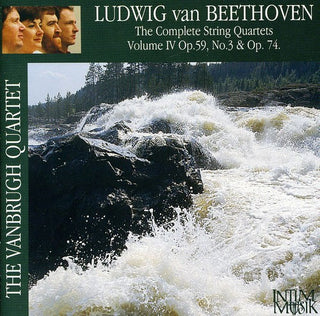 the album cover for L.V. Beethoven - Complete String Quartets 4