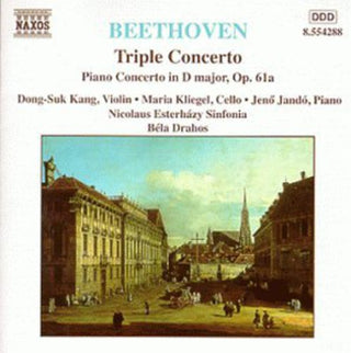 the album cover for JenÅ‘ JandÃ³ - Triple Concerto / Piano in D Major Op 61A