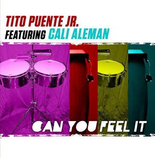 the album cover for Puente Tito Jr - Can You Feel It