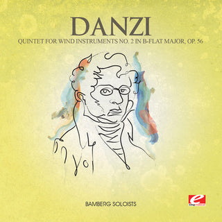 the album cover for Danzi - Quintet for Wind Instruments 2 B-Flat Major