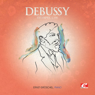 the album cover for Debussy - Estampes