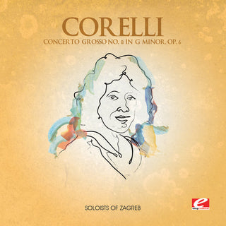 the album cover for Soloists of Zagreb - Concerto Grosso 8 G minor